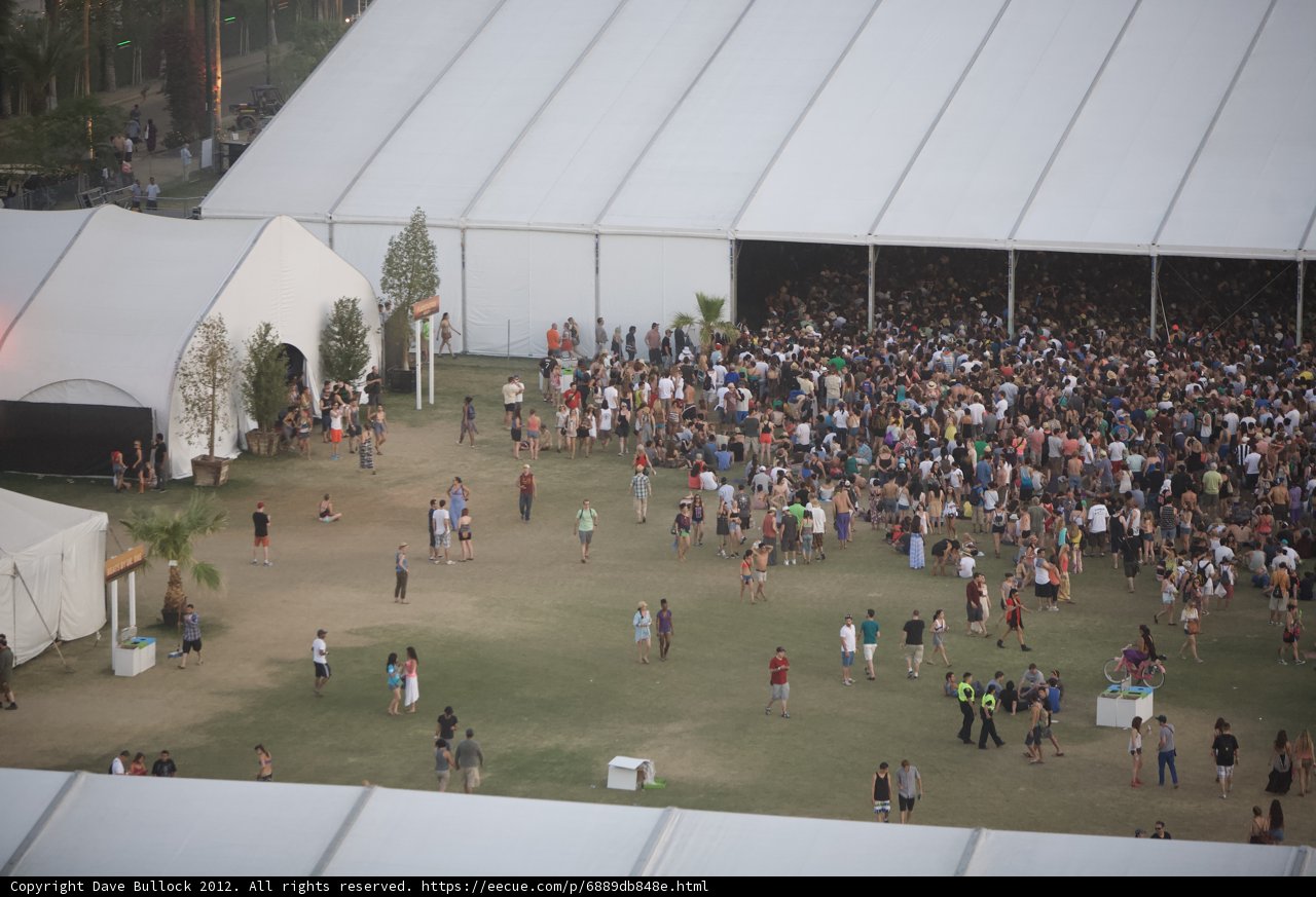 Coachella Music Festival Draws a Large Crowd
