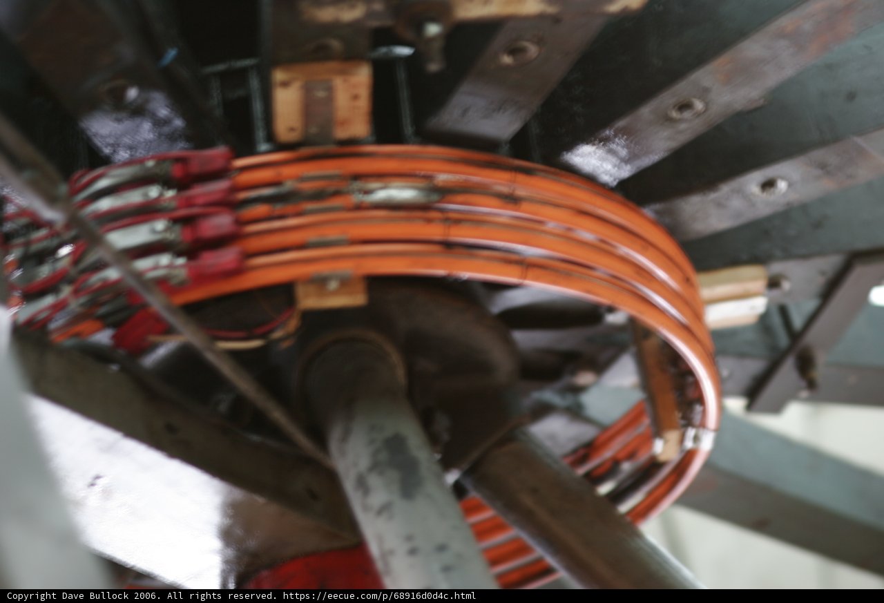 Industrial Machine with Wired Components