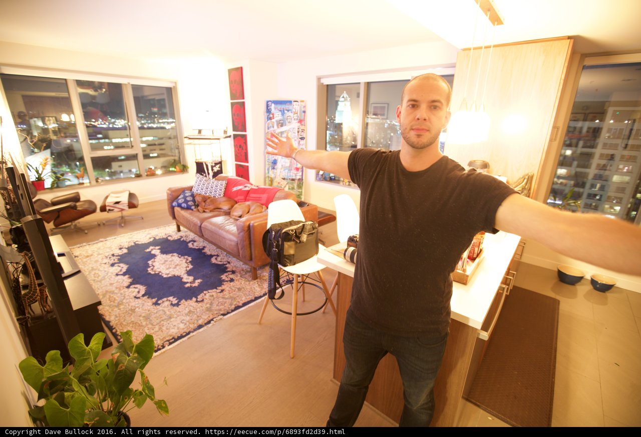 Outstretched in the Living Room