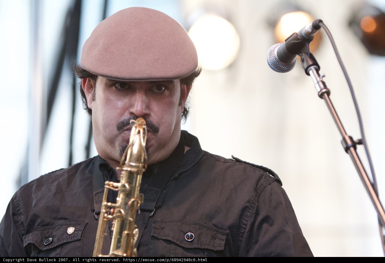 Sax Man in a Hat