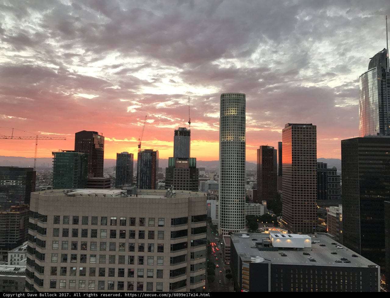 Sunset in the Urban Jungle