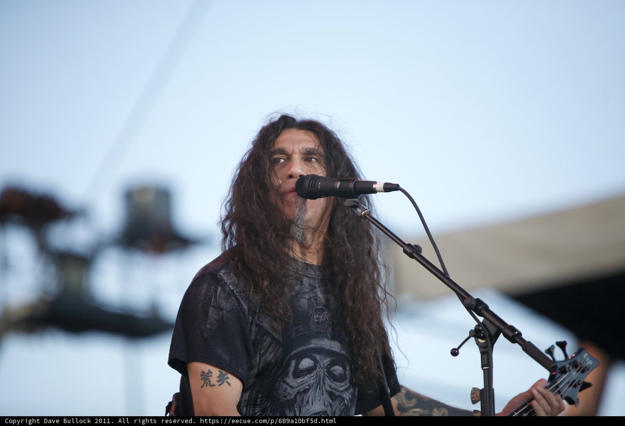 Tom Araya Rocks the Big Four Festival