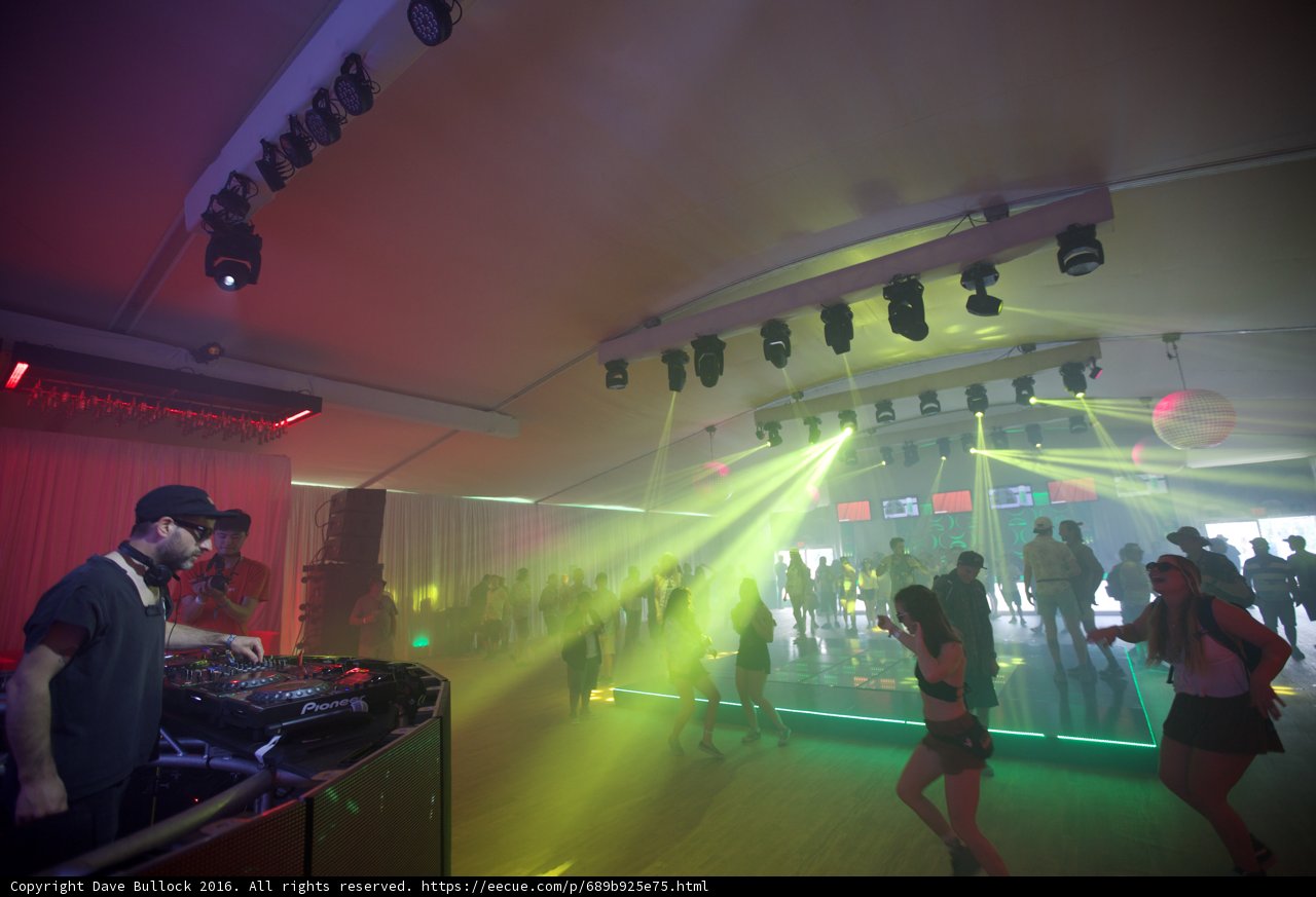 DJ Drops Beats at Nightclub