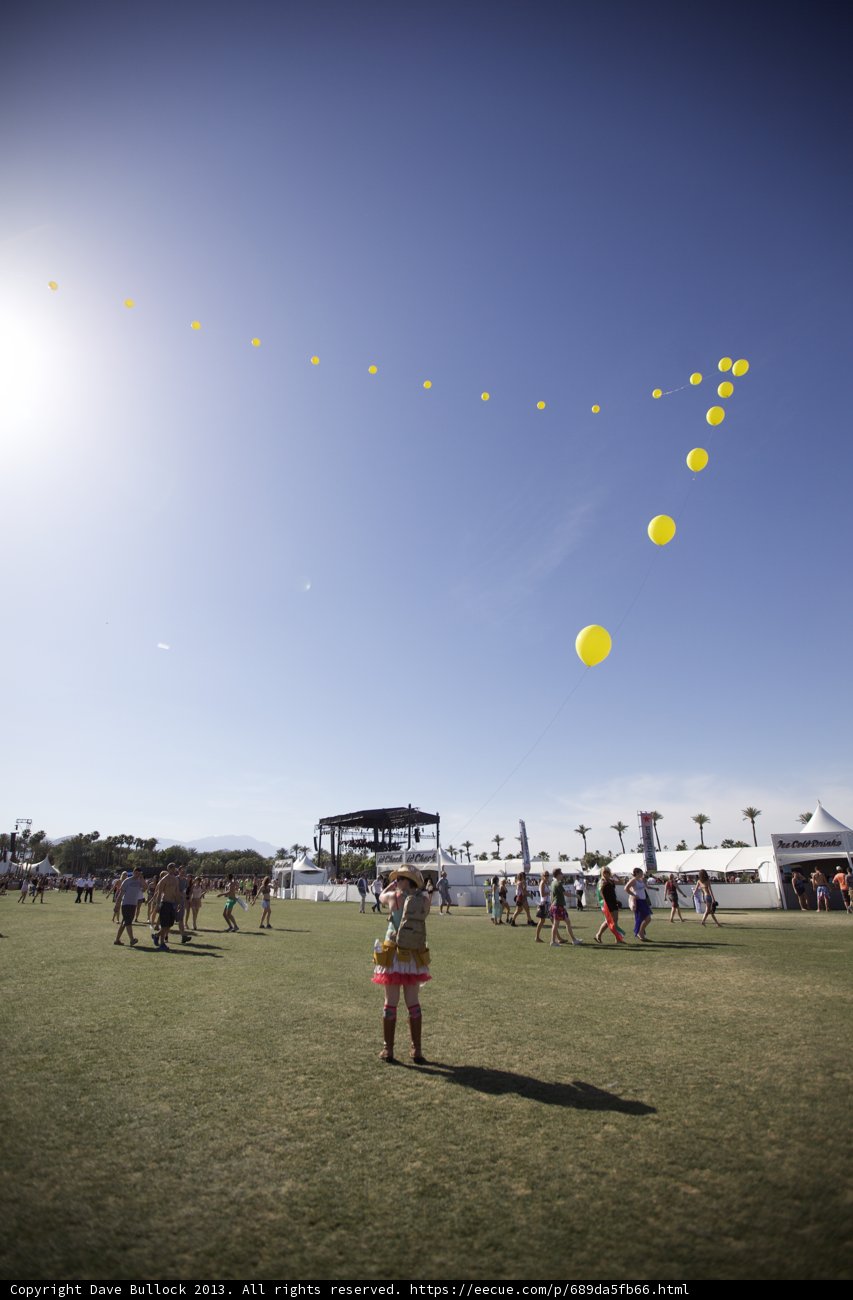 Kite-Flying Fun in Coachella Field