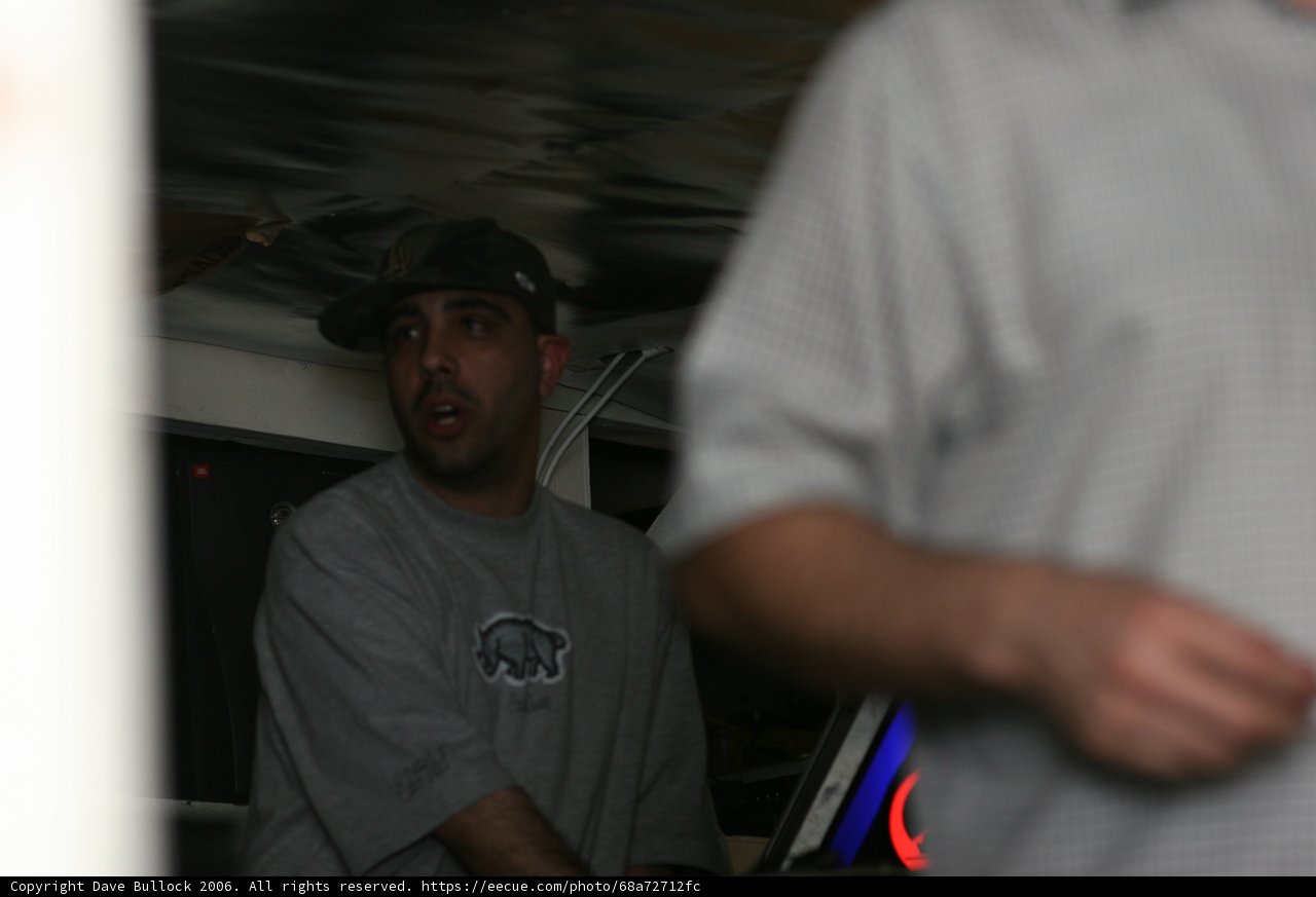 Eric S. in Grey Shirt and Baseball Cap