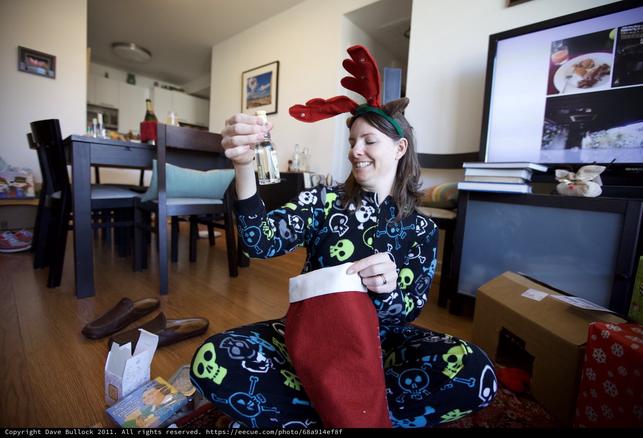 Penelope's Joyful Christmas Morning Stocking Surprise