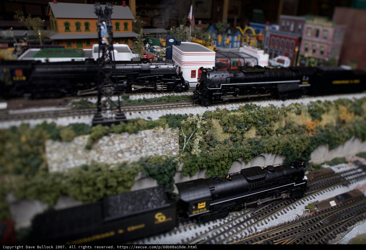Miniature Railway at the Train Station