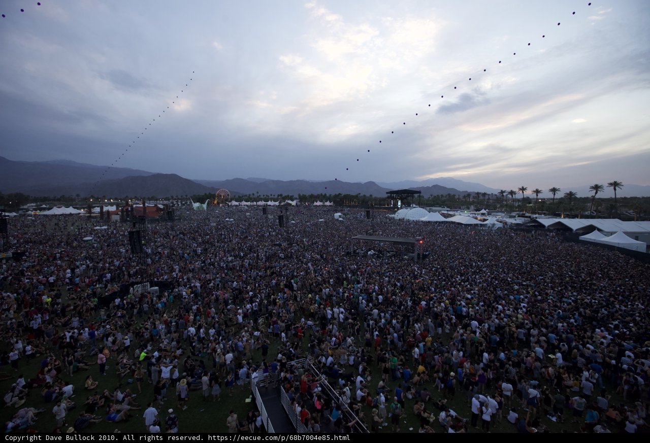 Coachella's Concert Crowd