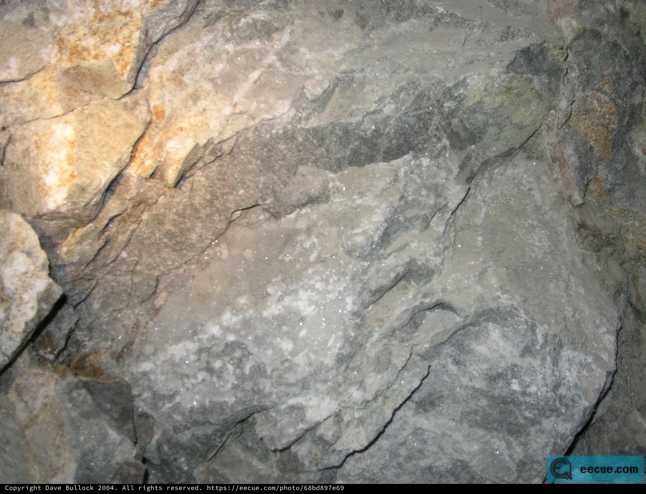 Illuminated Rock Wall