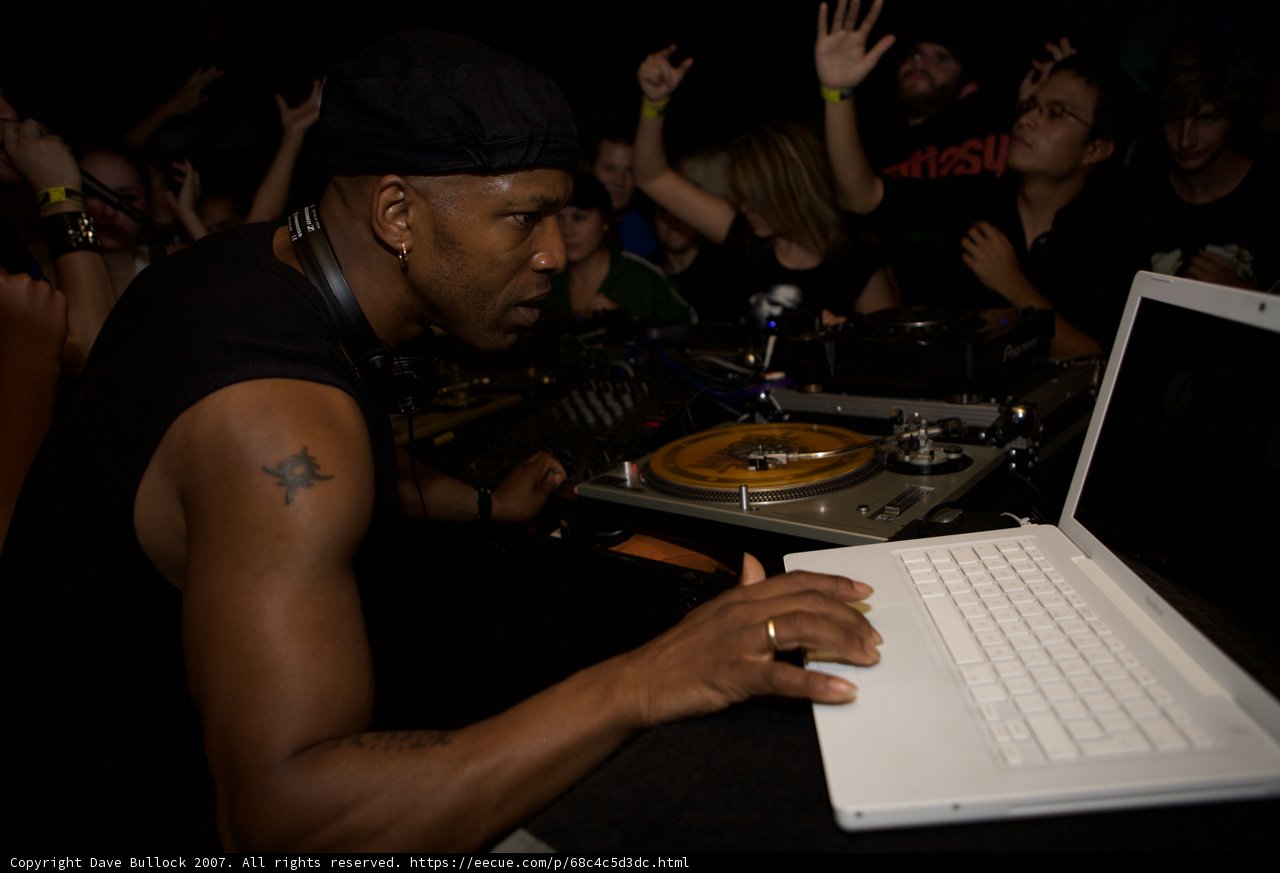 Black Tank Top at the Nightclub
