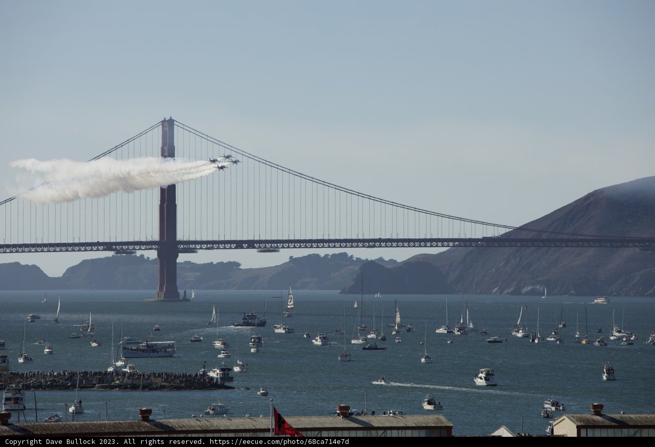 Soaring Heights: A Magnificent Display at the Fleet Week Air Show