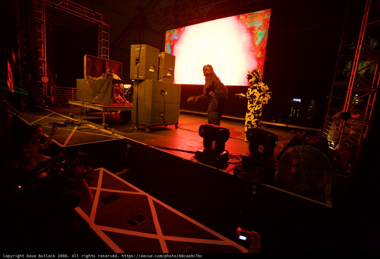 Mic Check on Coachella Stage