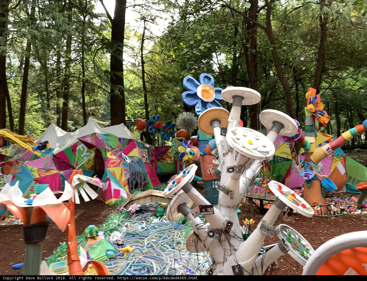 A Colorful Oasis in the Park