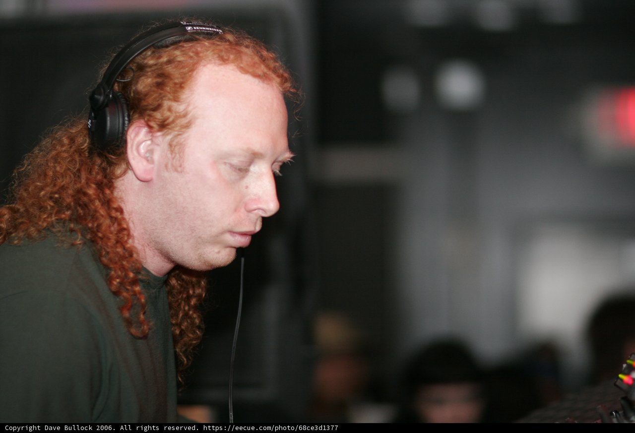 Red-haired Man Grooving to 2006 Funktion Viram
