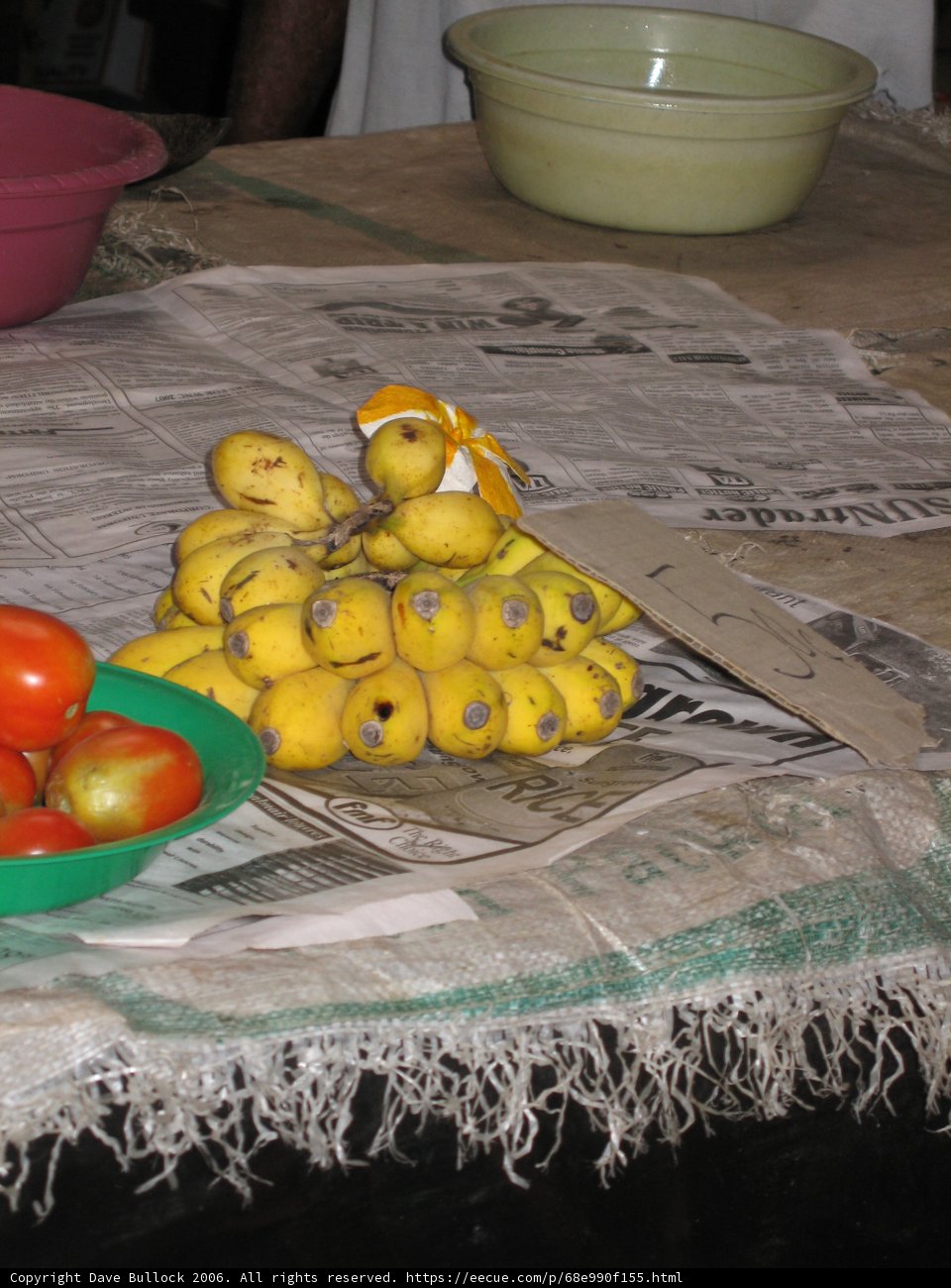 Fresh Produce on the Table