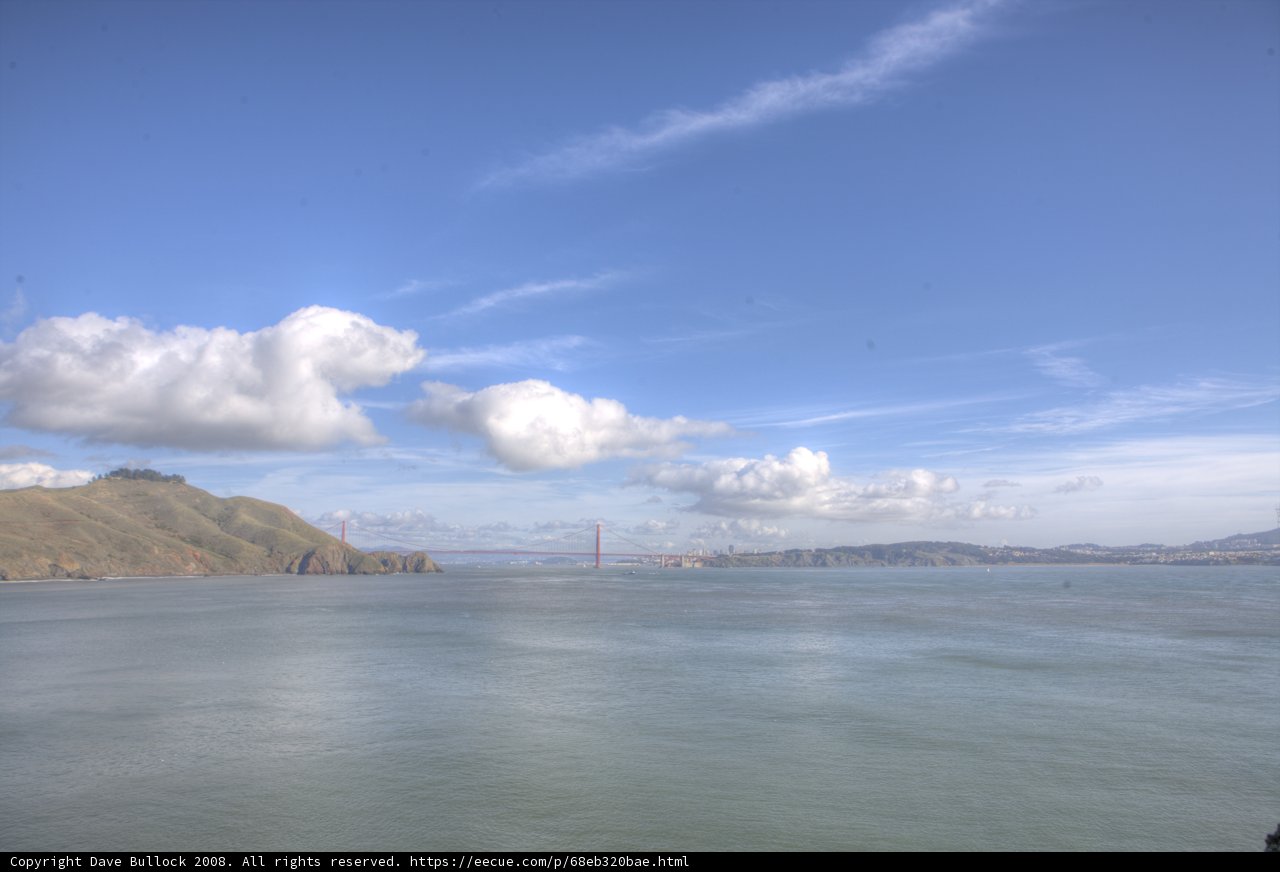 Golden Gate Bridge View from the Water