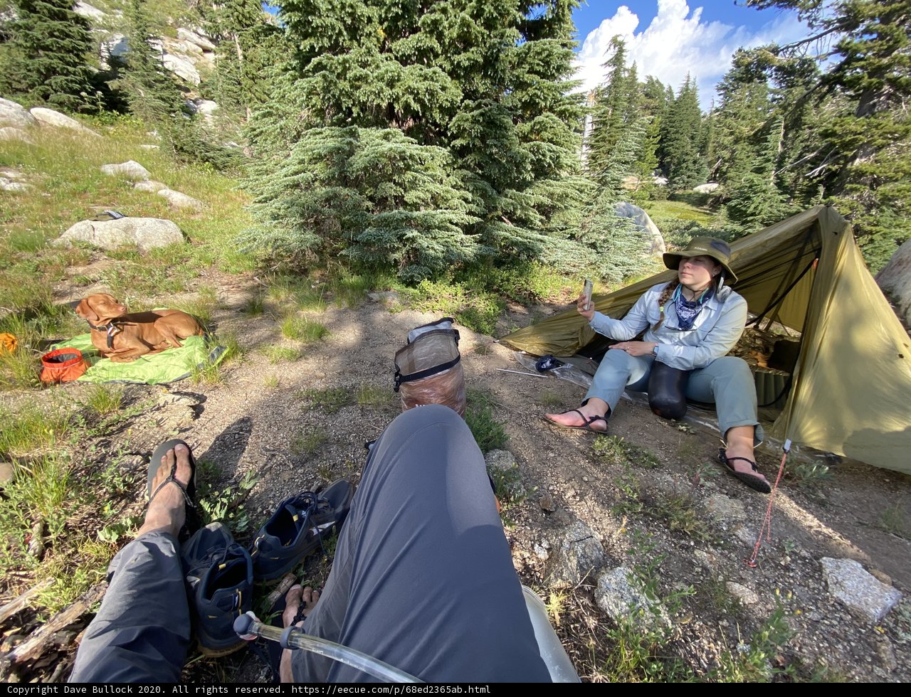 Camping in Desolation Wilderness