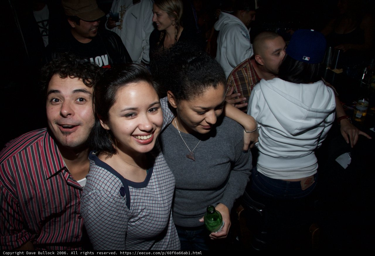 Partygoers at Urban Nightclub