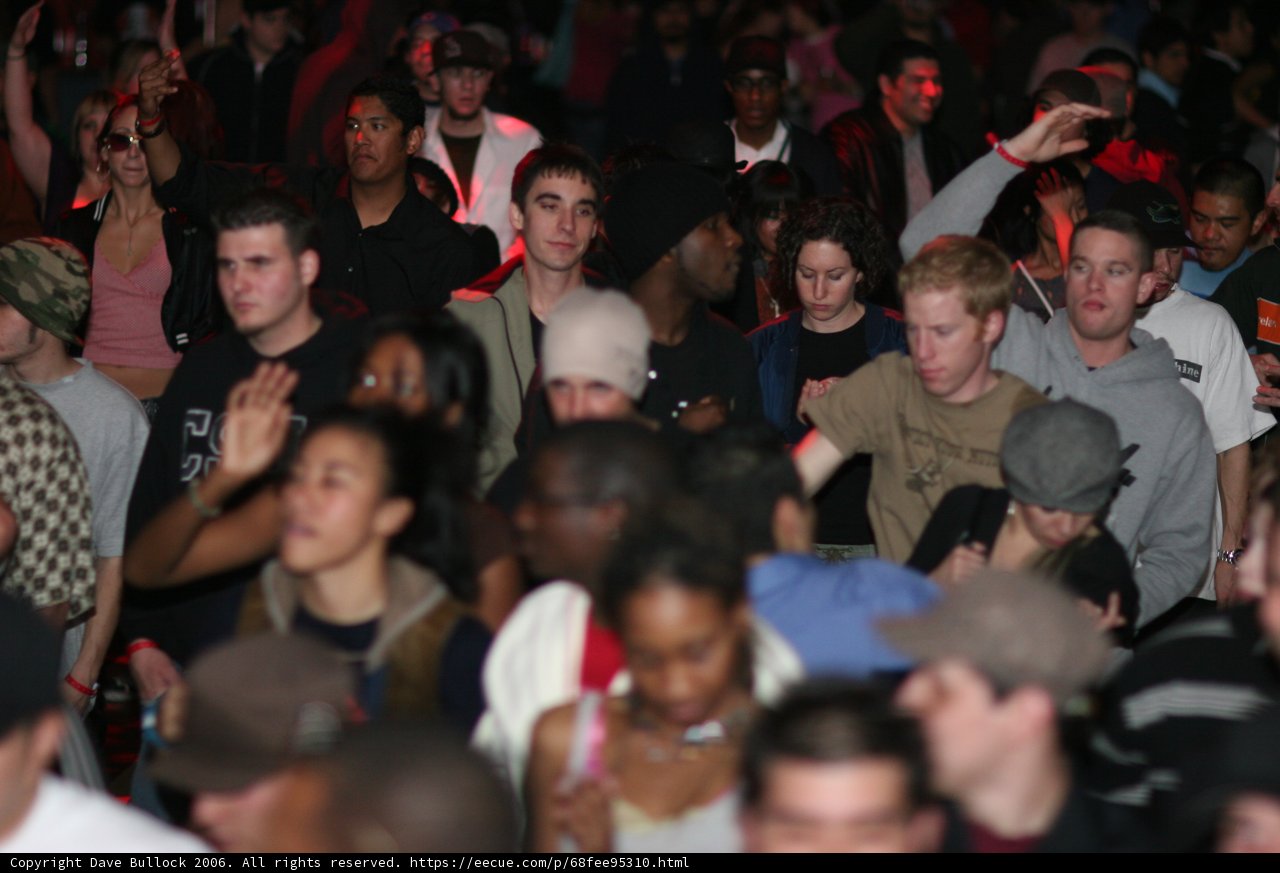 Urban Crowd at Bass Rush 4 Year Party