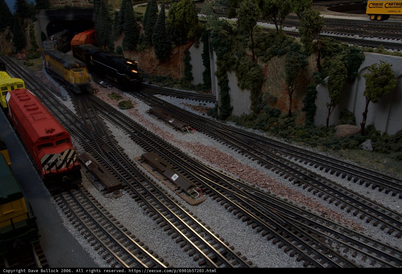 Toy Train on Display