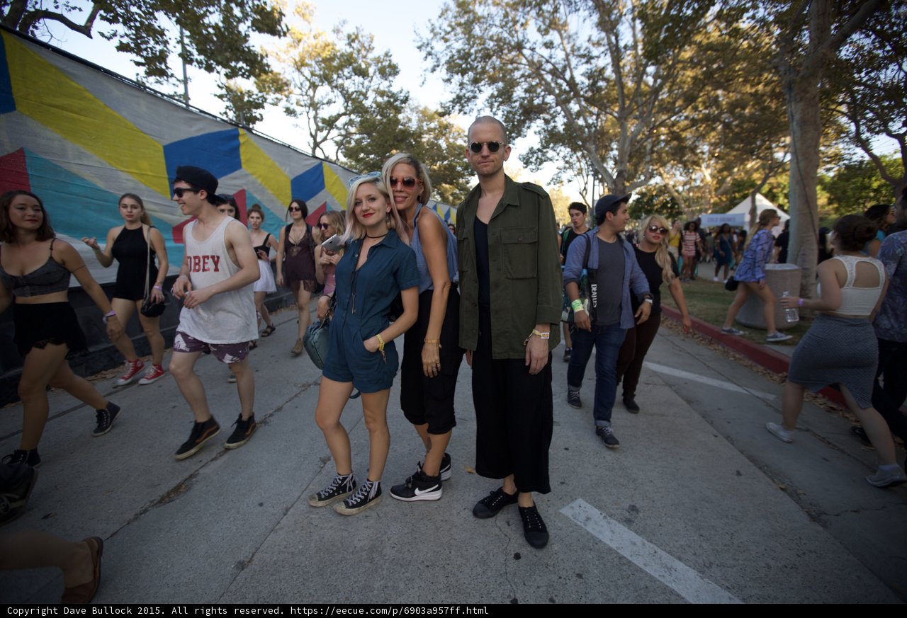 Festival Friends Posing