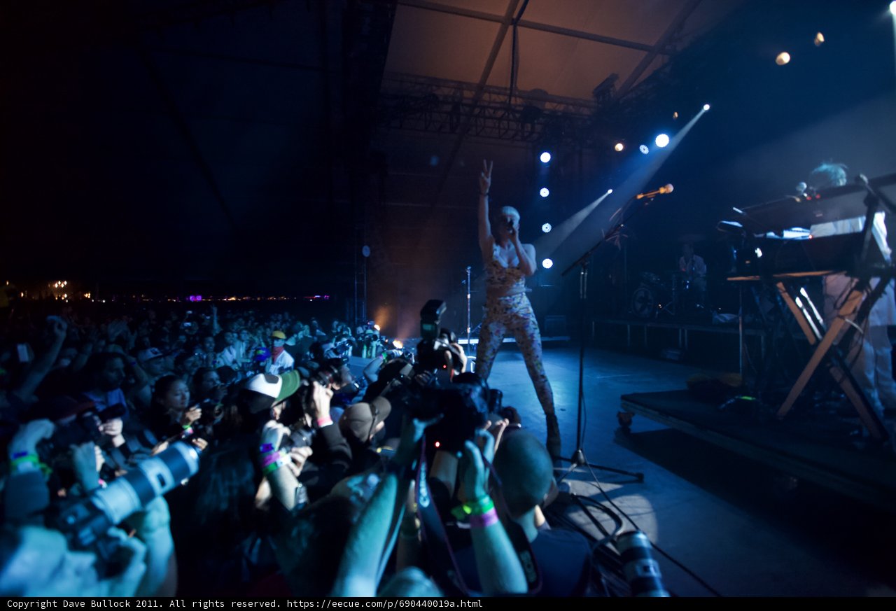 Rocking the Stage at Coachella 2011