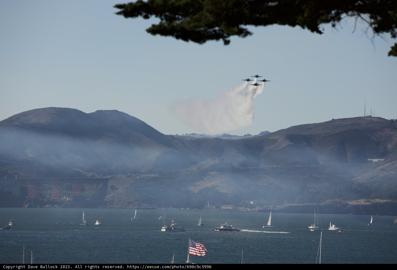 Fleet Week Sky Spectacle Over San Francisco