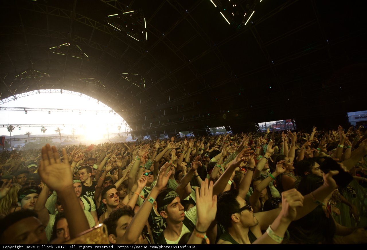 Hands Up at Coachella