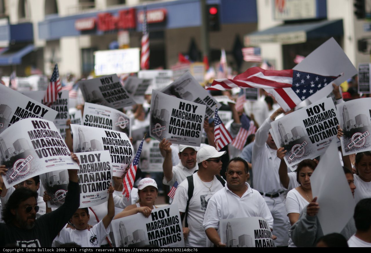 Protest Parade in the City