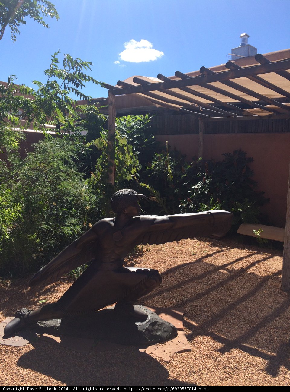 Avian Artistry in a Serene Garden