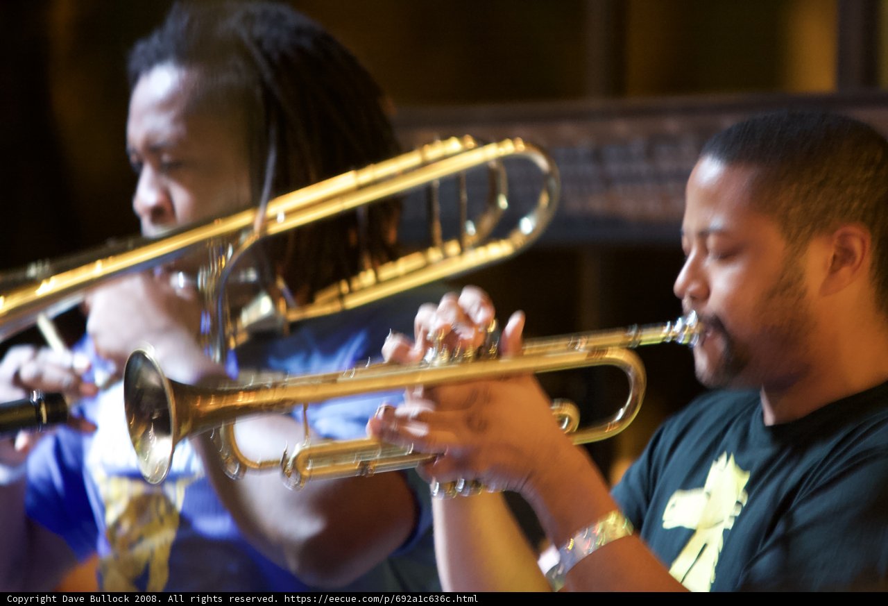 Brass Duet in the Dark
