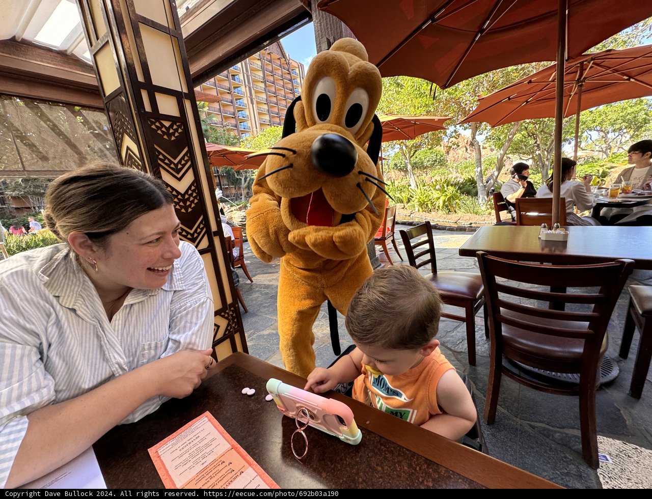 Breakfast Fun at Aulani