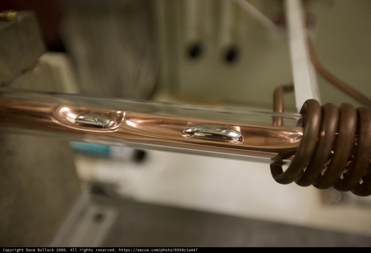 Copper Coil and Metal Rod