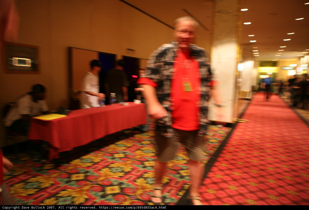 Fashionable Man Walking Down the Red Carpet