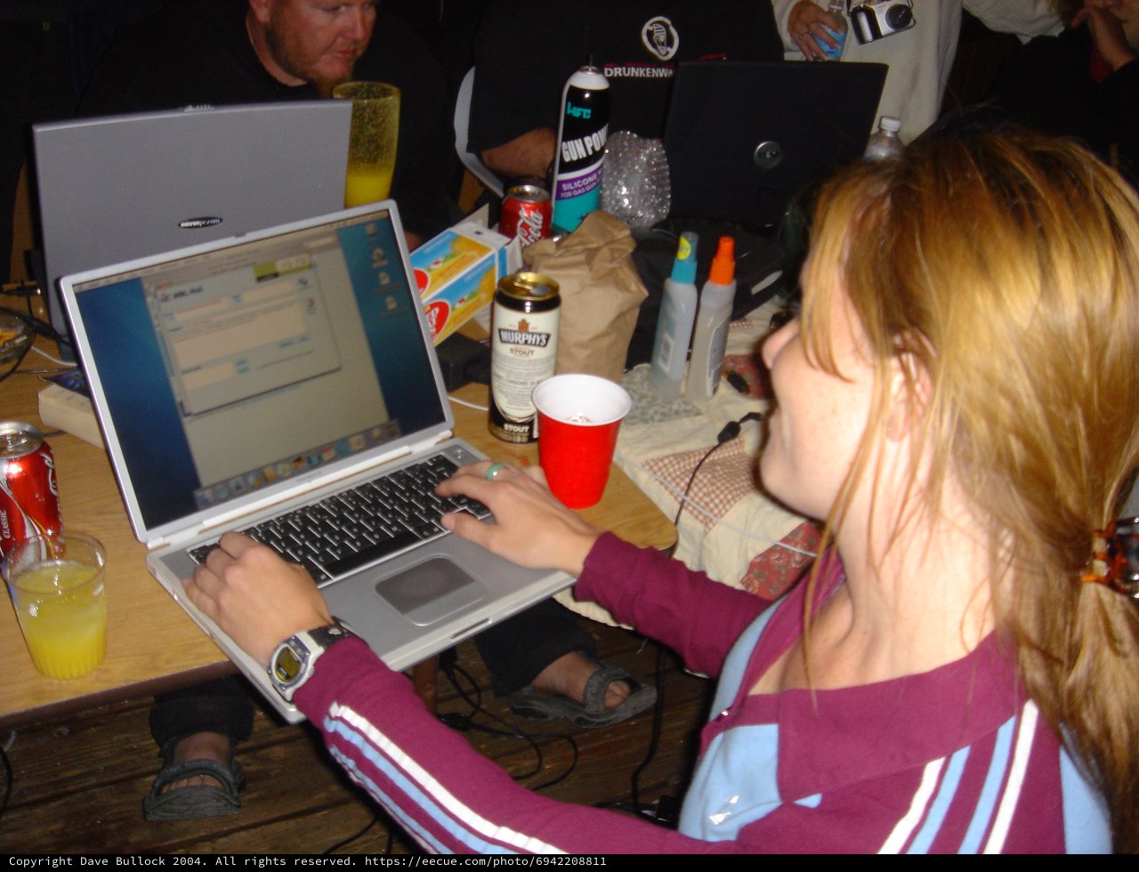LAN Party Gaming Session with Friends
