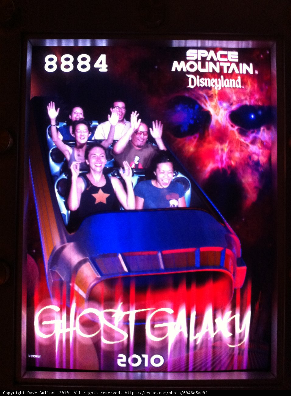 Ghost Train Ride at Disneyland