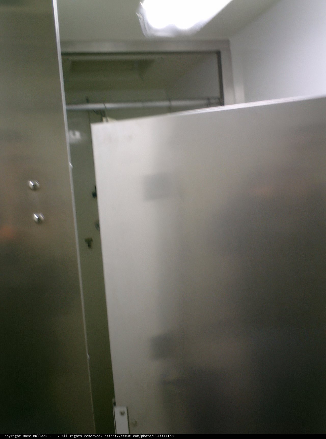 Reflections in the Artist Area Bathroom