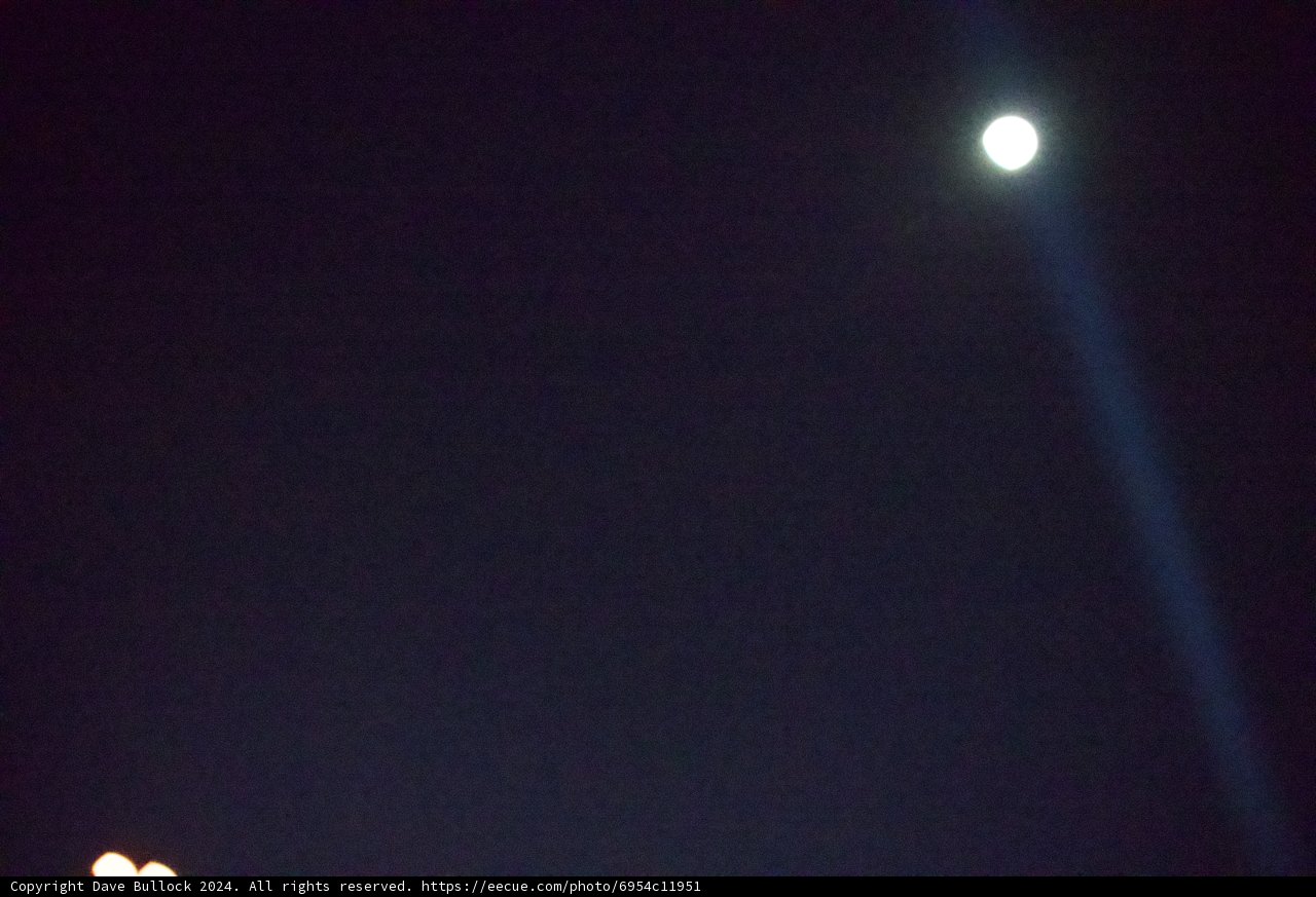 Celestial Spotlight: Moonlit Night at Coachella 2024