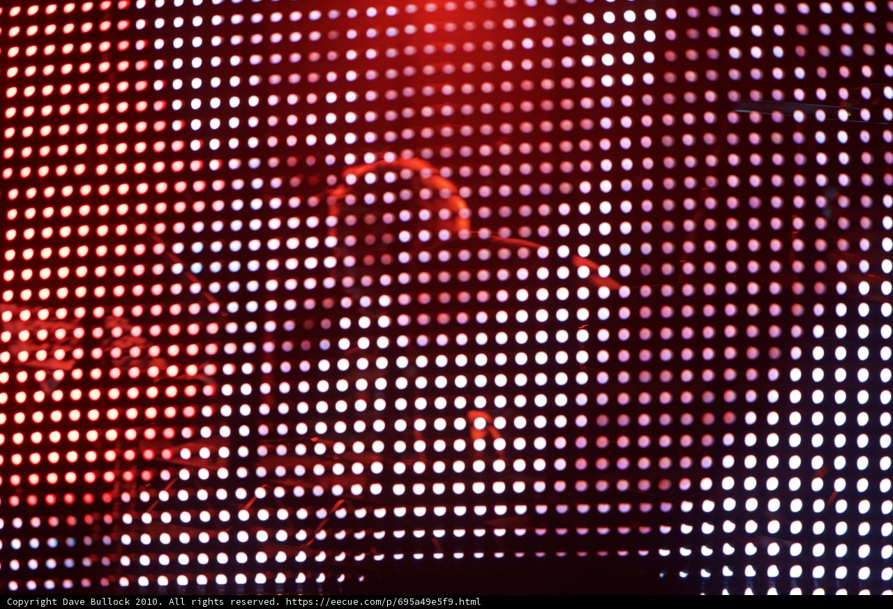 Red and White Polka Dot Screen