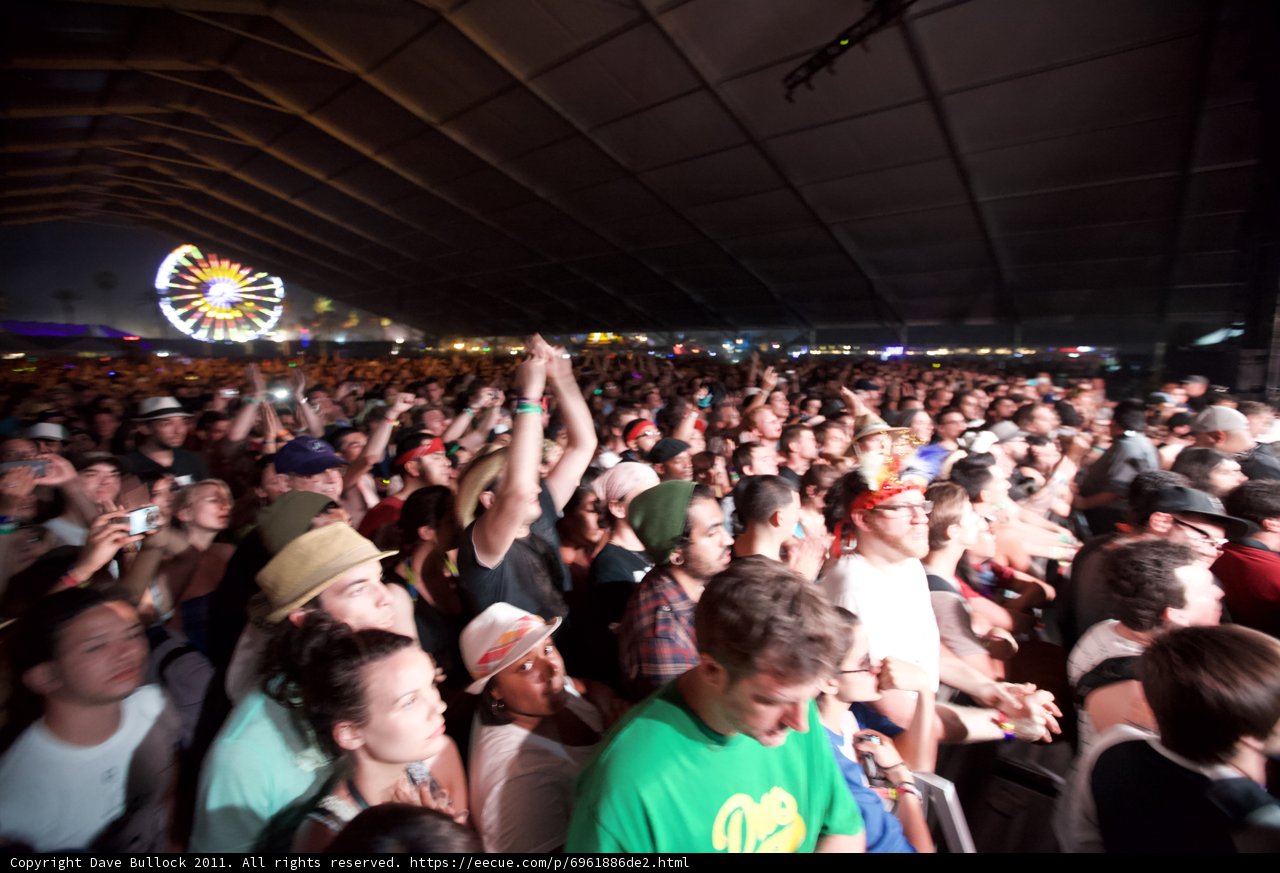 The Festive Urban Crowd at Coachella 2011