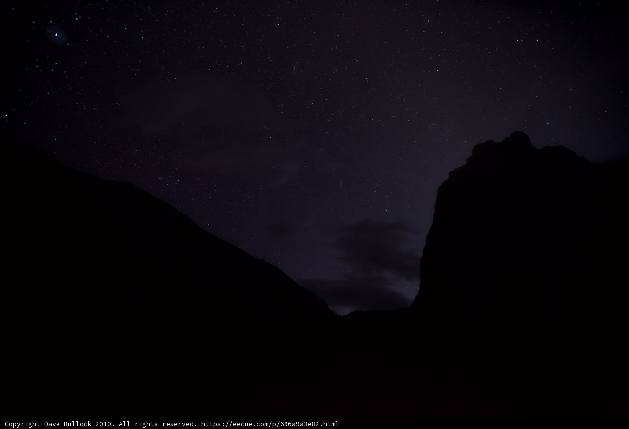 Starry Night Sky