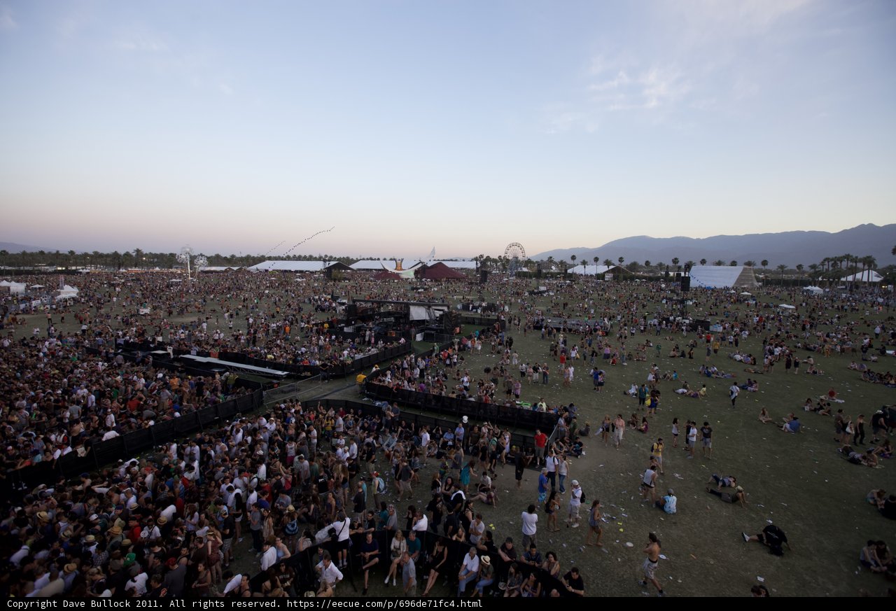 Coachella 2011: The Concert of a Lifetime Captured from Above
