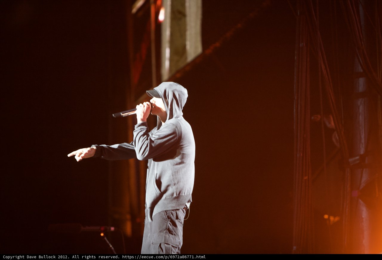 Eminem Rocking the O2 Arena