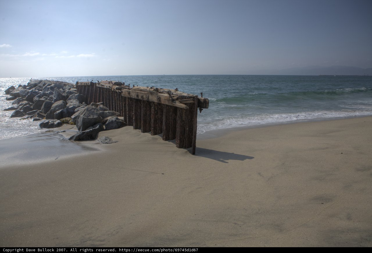 Serene Beach Fence