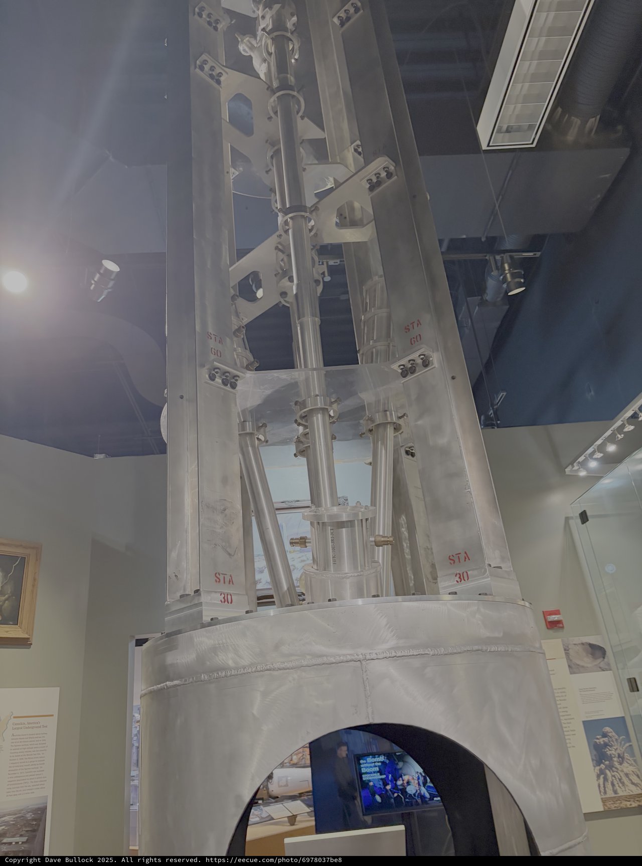 Apollo Mission Drilling Equipment Museum Display