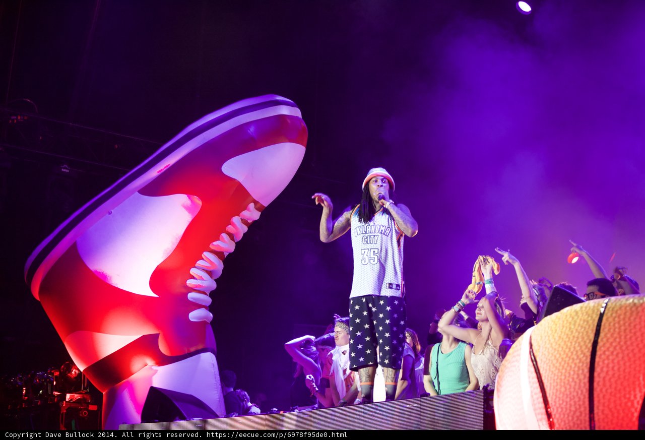 Waka Flocka Flame Rocks Coachella