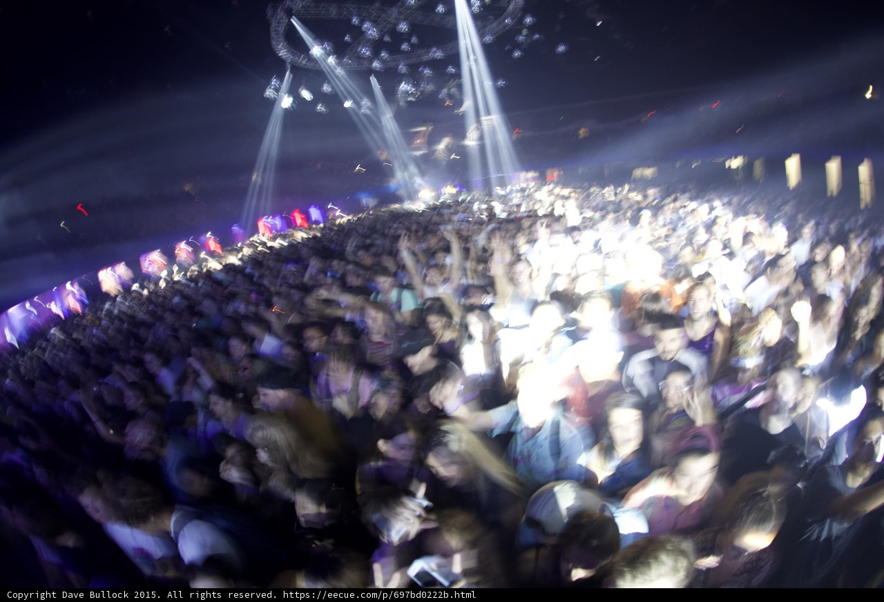 Crowd Motion Blur