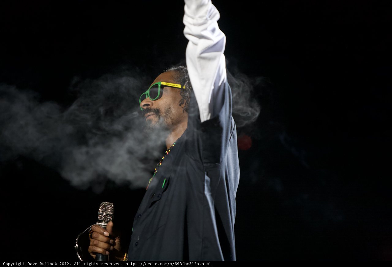 Snoop Dogg Takes the Stage at the 2012 Grammy Awards
