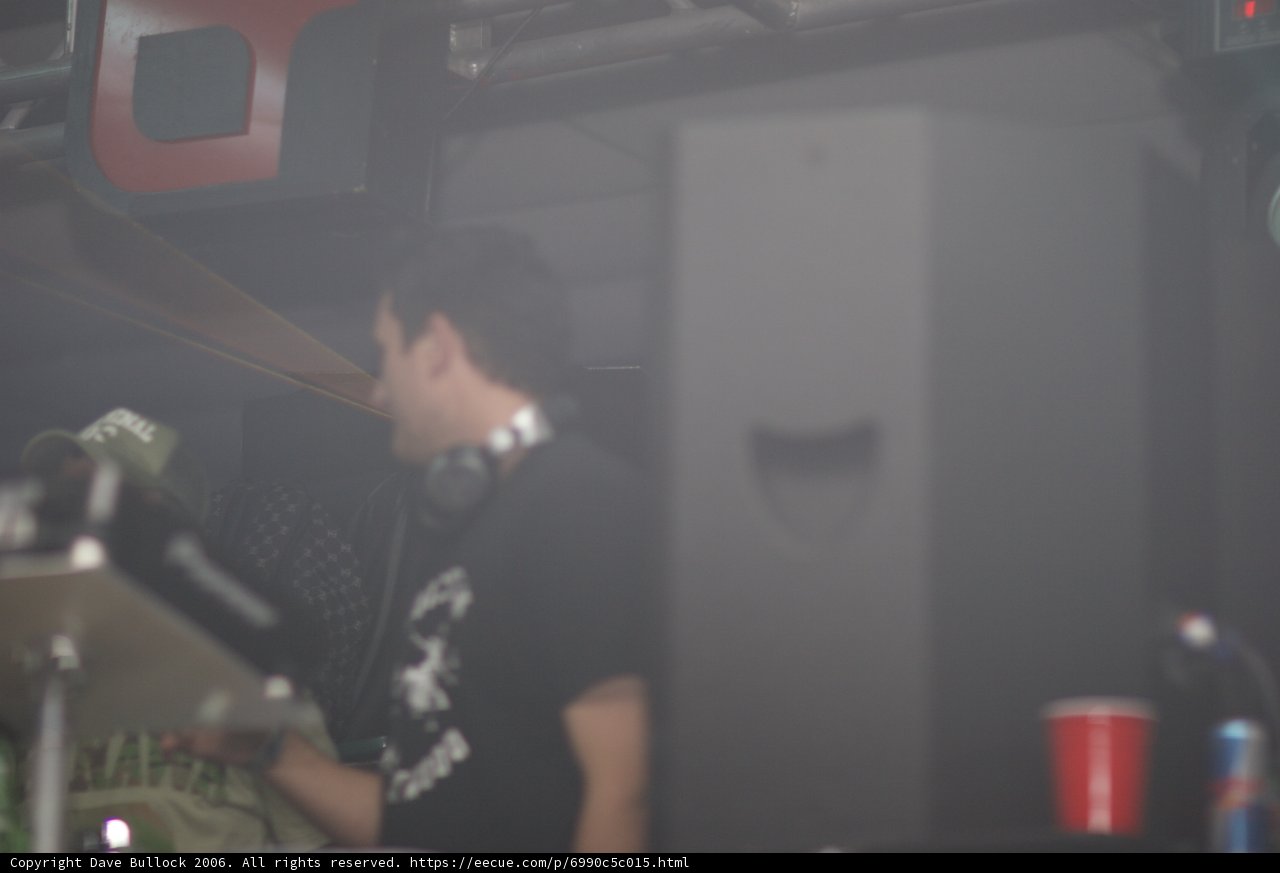 DJ at a Vibrant Concert