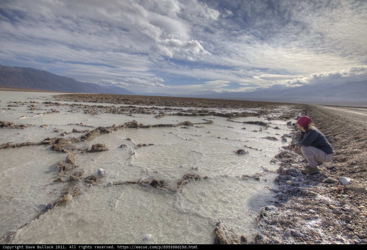 Solitude in the Salt Flat